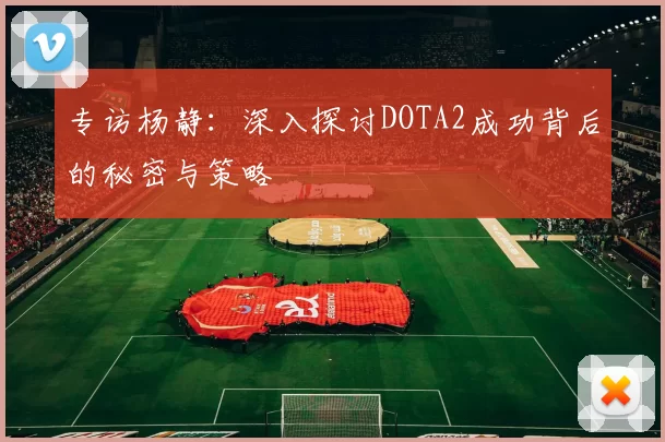 专访杨静：深入探讨DOTA2成功背后的秘密与策略